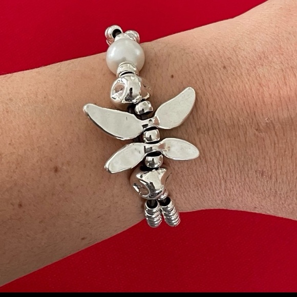 Moonlight Dragonfly - Bohemian Bracelet - Picture 8 of 10